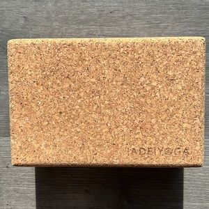Jade Cork Yoga Block